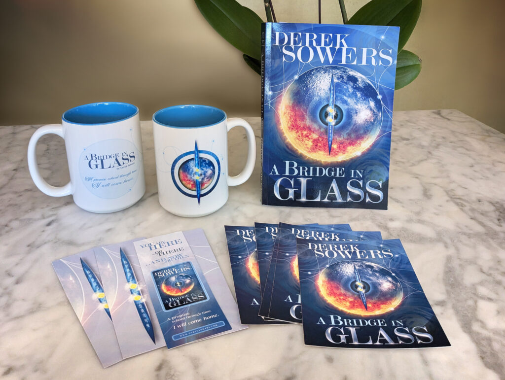 Book signing promo materials